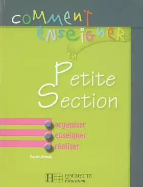 Couverture du produit · Comment enseigner en petite section