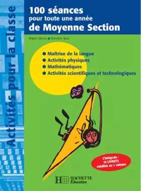 Couverture du produit · 100 séances pour toute une année de Moyenne Section