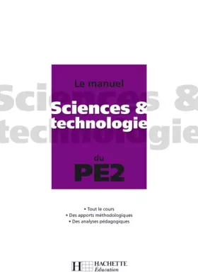 Couverture du produit · Sciences & technologies