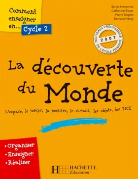 Couverture du produit · Comment enseigner la découverte du monde au cycle 2