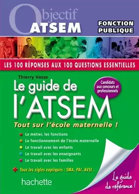 Couverture du produit · Le guide de l'ATSEM, Catégorie C - Ed.2011