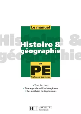 Couverture du produit · La manuel d'Histoire et géographie du PE