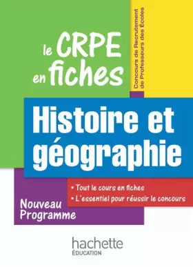 Couverture du produit · Histoire et géographie