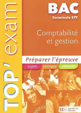 Couverture du produit · Top'exam, terminal STT : Comptabilité et Gestion