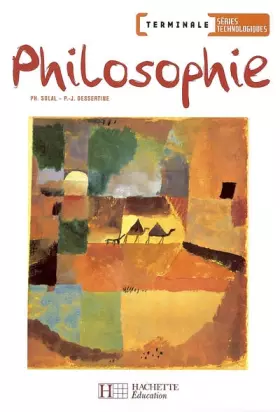 Couverture du produit · Philosophie Tle Séries Technologiques