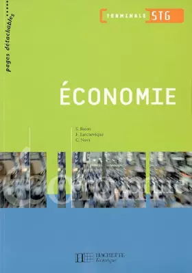 Couverture du produit · Economie Terminale STG