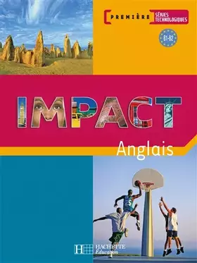 Couverture du produit · Anglais 1e technologique Impact