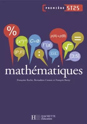 Couverture du produit · Mathématiques 1e ST2S