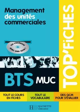 Couverture du produit · Management des unités commerciales BTS MUC