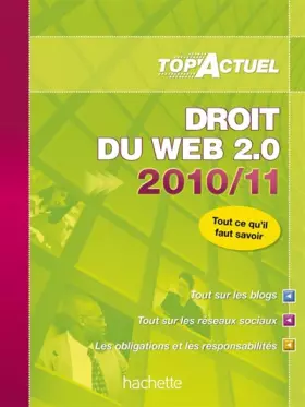 Couverture du produit · Droit du web 2.0 2010-2011