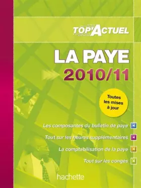 Couverture du produit · TOP ACTUEL LA PAYE 2010 2011