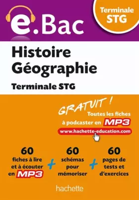 Couverture du produit · e.Bac - Histoire Géographie Terminale STG