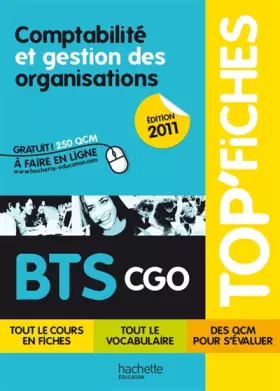 Couverture du produit · Comptabilité et gestion des organisations: BTS CGO