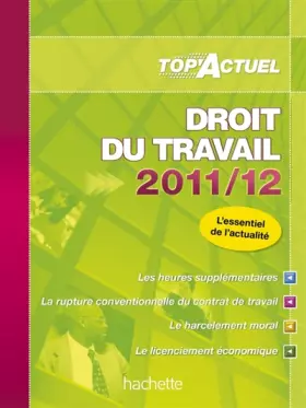 Couverture du produit · Droit du travail