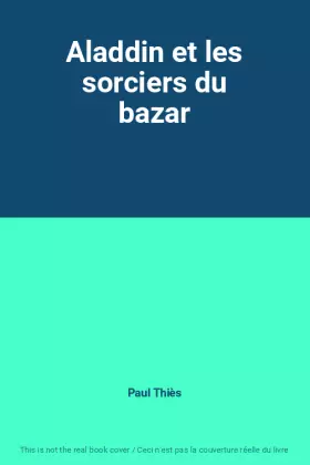 Couverture du produit · Aladdin et les sorciers du bazar