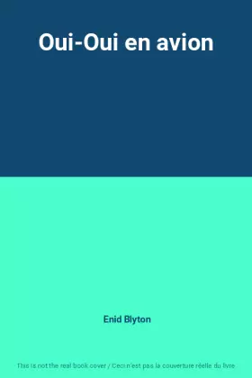 Couverture du produit · Oui-Oui en avion