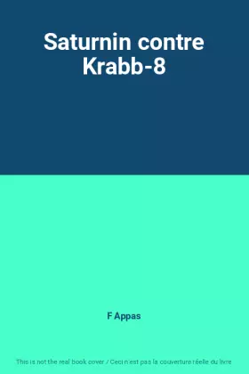 Couverture du produit · Saturnin contre Krabb-8