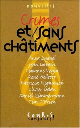 Couverture du produit · Crimes et/sans châtiments : [nouvelles]