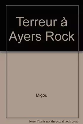 Couverture du produit · Terreur à Ayers rock