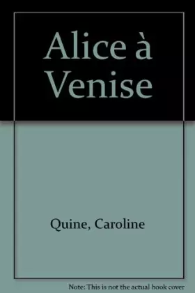 Couverture du produit · Alice à Venise