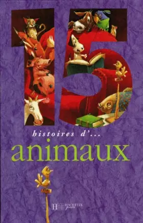 Couverture du produit · 15 histoires d'animaux.