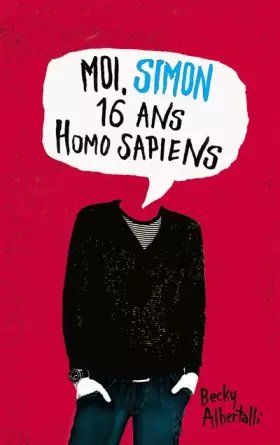 Couverture du produit · Moi, Simon, 16 ans, Homo Sapiens