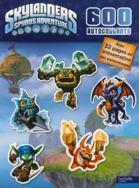 Couverture du produit · 600 autocollants skylanders