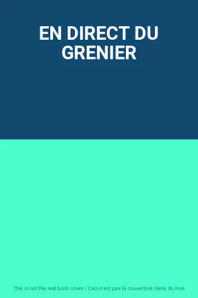 Couverture du produit · EN DIRECT DU GRENIER