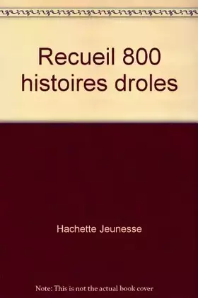 Couverture du produit · 800 Histoires drôles