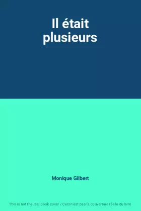 Couverture du produit · Il était plusieurs