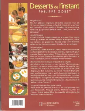 Couverture du produit · Desserts de l'instan