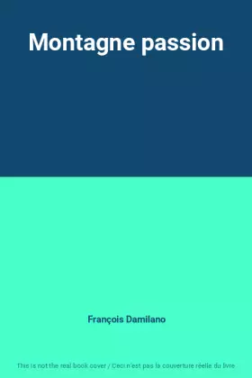 Couverture du produit · Montagne passion