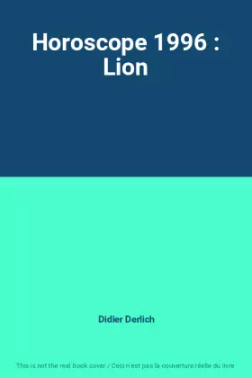Couverture du produit · Horoscope 1996 : Lion