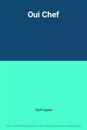 Couverture du produit · Oui Chef