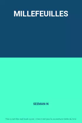 Couverture du produit · MILLEFEUILLES