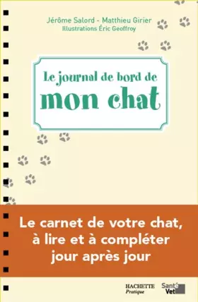 Couverture du produit · Le journal de bord de mon chat