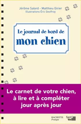 Couverture du produit · Le journal de bord de mon chien