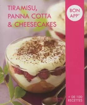 Couverture du produit · Tiramisu, panna cotta et cheesecakes: Bon app'