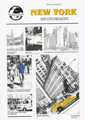 Couverture du produit · New York: 100 coloriages