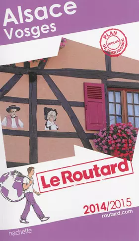 Couverture du produit · Guide du Routard Alsace, Vosges 2014/2015
