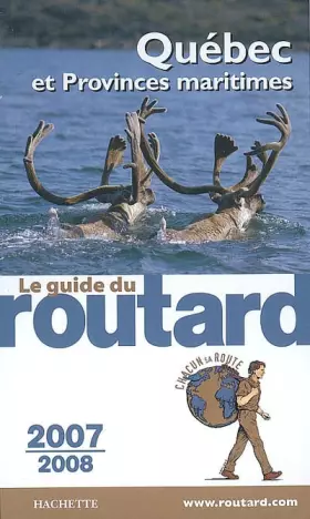 Couverture du produit · Québec et Provinces maritimes