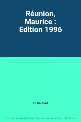 Couverture du produit · Réunion, Maurice : Edition 1996