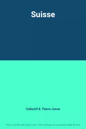 Couverture du produit · Suisse