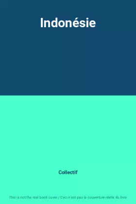 Couverture du produit · Indonésie