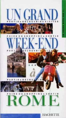 Couverture du produit · Un grand week-end à Rome