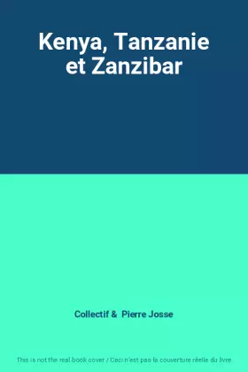 Couverture du produit · Kenya, Tanzanie et Zanzibar