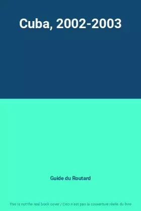 Couverture du produit · Cuba, 2002-2003