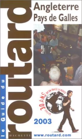 Couverture du produit · Angleterre - Pays de Galles 2003