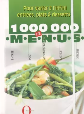 Couverture du produit · 1 000 000 de menus