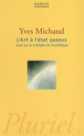 Couverture du produit · L'art à l'état gazeux